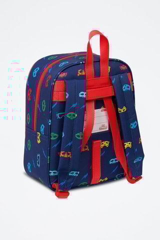 Sac à dos Pyjamasques -  Bleu marine et rouge