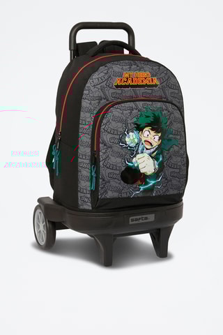 Mochila com rodinhas Izuku Midoriya My Hero Academia - Preto