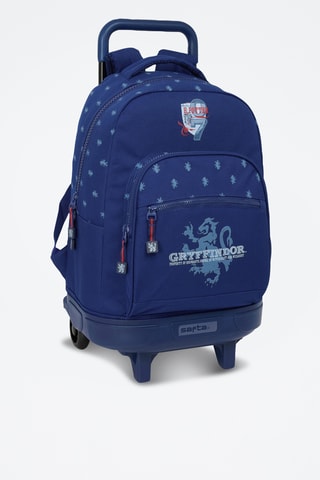 Sac à dos à roulettes Gryffindor Harry Potter - Bleu marine