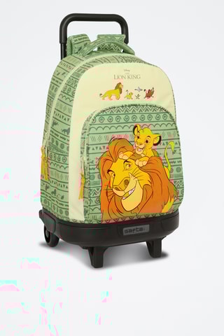 Sac à dos à roulettes Mufasa Le Roi Lion Disney - Vert d’eau