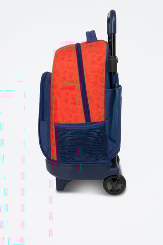 Mochila com rodinhas Super Mario - Vermelho