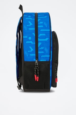 Mochila Hot Wheels Unleashed - Azul-real e preto