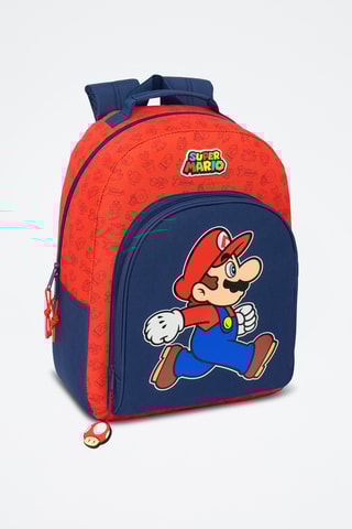 Mochila Super Mario - Azul-escuro e vermelho