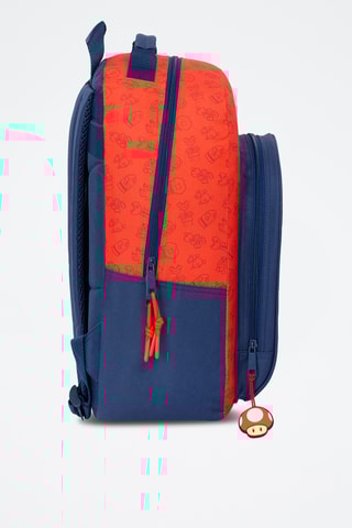Mochila Super Mario - Azul-escuro e vermelho