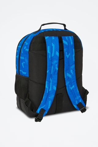 Mochila Hot Wheels Unleashed - Azul-real e preto