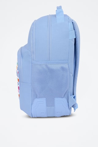 Mochila Smiley - Azul-celeste
