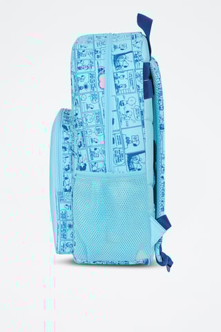 Mochila Snoopy e Os Peanuts - Azul-celeste