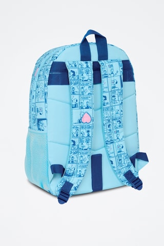 Mochila Snoopy e Os Peanuts - Azul-celeste