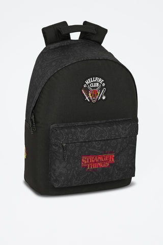 Mochila conectada Stranger Things - Preto
