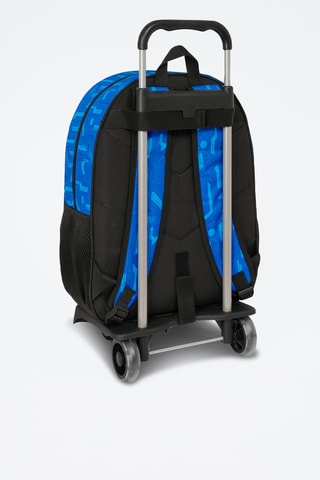 Mochila com rodinhas Hot Wheels Unleashed - Azul-real