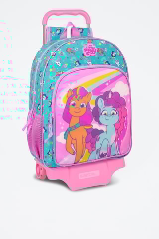 Mochila com rodinhas My Little Pony - Turquesa