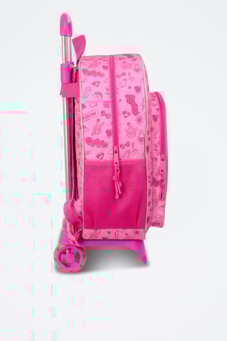 Sac à dos à roulettes Rainbow High - Rose
