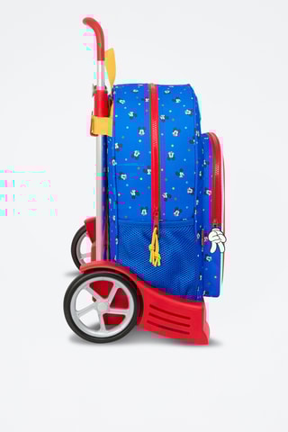 Sac à dos à roulettes Mickey Disney - Bleu roi