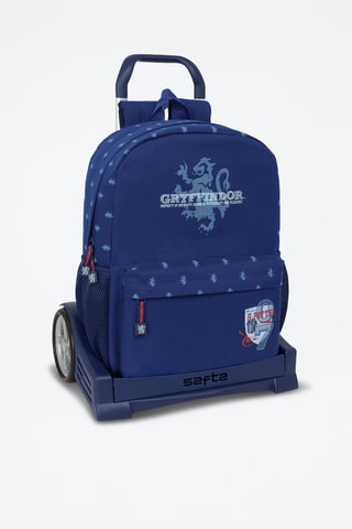 Sac à dos à roulettes Gryffindor Harry Potter - Bleu marine