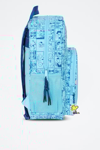 Mochila Snoopy e Os Peanuts - Azul-celeste