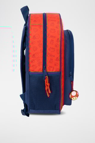 Mochila Super Mario - Azul-escuro e vermelho