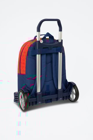 Mochila com rodinhas Super Maio - Azul-escuro e vermelho