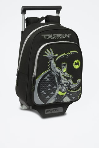 Sac à dos à roulettes Batman La Ligue des Justiciers DC Comics - Noir