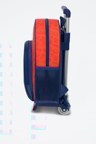 Mochila com rodinhas Super Mario - Azul-marinho e vermelho