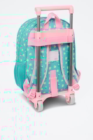 Mochila com rodinhas Peppa Pig - Verde