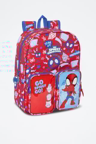 Sac à dos Spidey et ses amis extraordinaires Marvel - Rouge et bleu cobalt