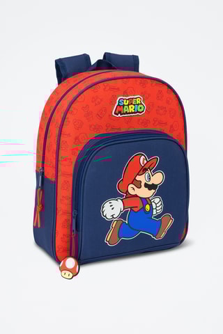 Mochila Super Mario - Azul-marinho e vermelho