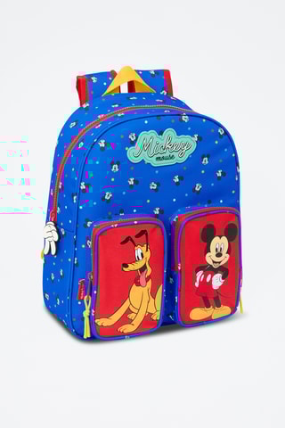 Sac à dos Pluto et Mickey Disney - Bleu cobalt