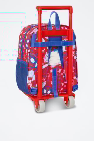 Mochila com rodinhas Spidey e os seus amigos extraordinários Marvel - Vermelho e azul-cobalto
