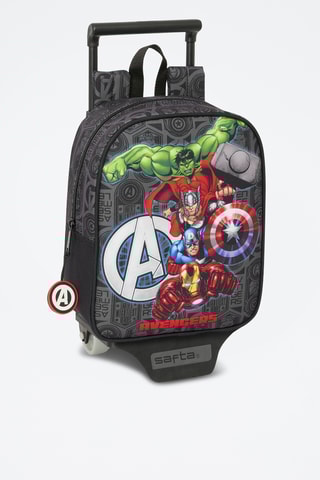 Sac à dos à roulettes Avengers Marvel - Noir