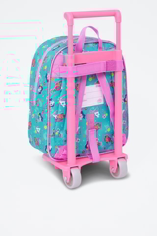 Mochila com rodinhas My Little Pony - Rosa e turquesa