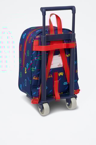 Sac à dos à roulettes Pyjamasques - Bleu marine