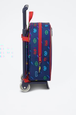 Sac à dos à roulettes Pyjamasques - Bleu marine