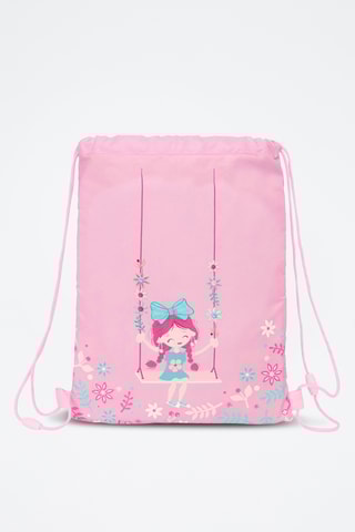 Mochila - Rosa e azul-celeste