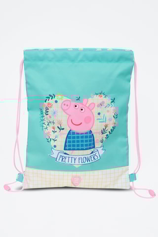 Mochila Peppa Pig - Verde-claro