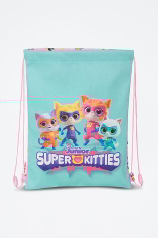 Mochila SuperKittens Sony Pictures Television Kids - Rosa e turquesa