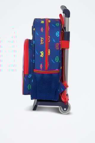 Sac Trolley Pyjamasques -  Bleu marine et rouge