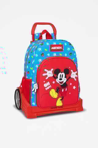 Sac trolley Mickey Disney - Rouge et bleu