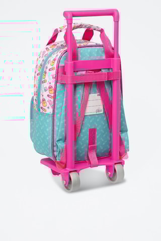 Mala Trolley The Bellies from Bellyville - Azul e rosa