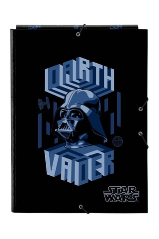 Pochette Star Wars Bleu et noir - 26 x 33,5 x 2,5 cm