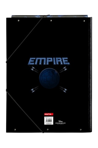 Pochette Star Wars Bleu et noir - 26 x 33,5 x 2,5 cm