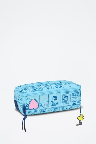 Estojo Snoopy e Os Peanuts - Azul-celeste