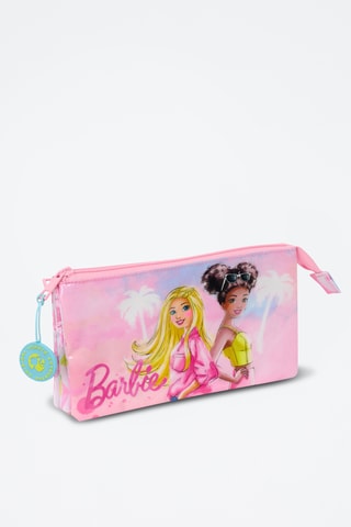 Estojo Barbie - Rosa e azul-celeste