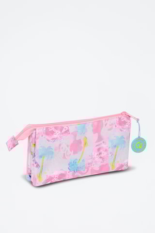 Estojo Barbie - Rosa e azul-celeste