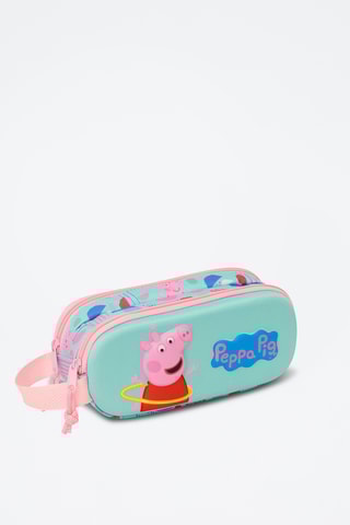 Estojo Peppa Pig - Verde-água