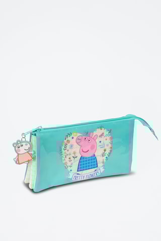 Estojo Peppa Pig - Verde-hortelã