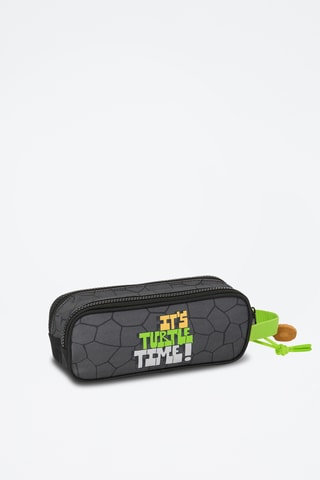 Trousse Tortue Ninja - Gris et noir