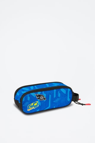 Estojo Hot Wheels Unleashed - Azul-real