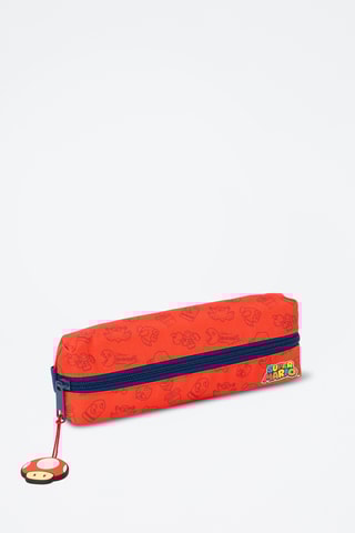 Estojo Super Mario Nintendo - Azul-escuro e vermelho 