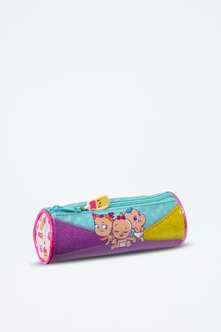 Trousse The Bellies - Blanc et turquoise