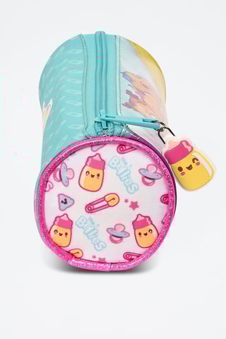 Trousse The Bellies - Blanc et turquoise
